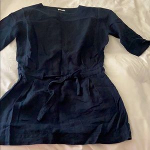 Fog linen work tunic